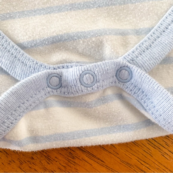 Cat & Jack • Striped Henley Bodysuit - Picture 3 of 5